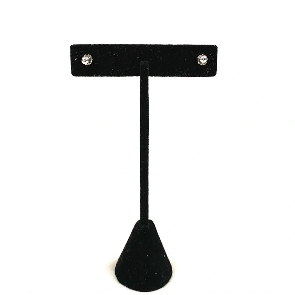 Opal studded earrings - Picture 5 of 5